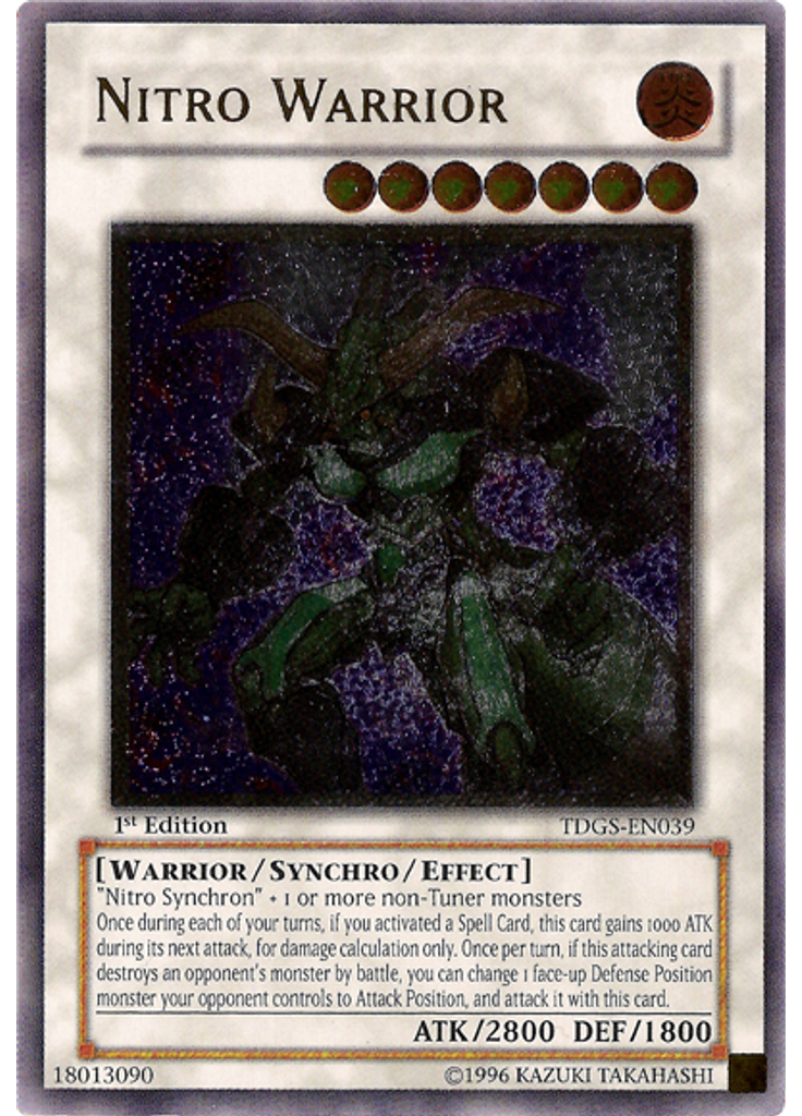 Nitro Warrior (Ultimate Rare 1st Edition)