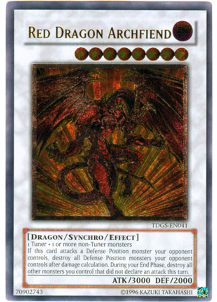 Red Dragon Archfiend (Ultimate Rare Unlimited)