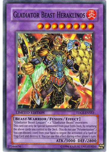 Gladiator Beast Heraklinos — The Duelist Genesis: Special Edition