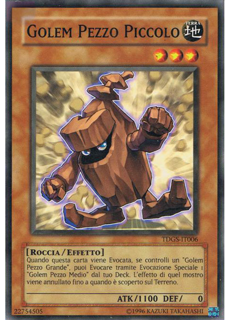 Golem Pezzo Piccolo (Common Unlimited)