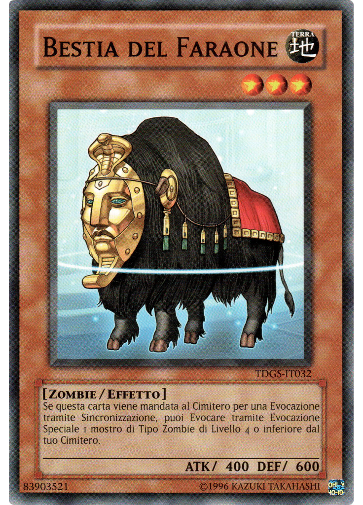 Bestia del Faraone (Common Unlimited)
