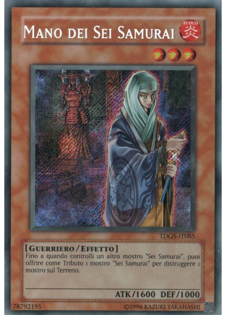 Mano dei Sei Samurai (Secret Rare Unlimited)