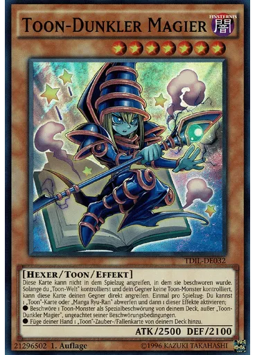 Toon-Dunkler Magier