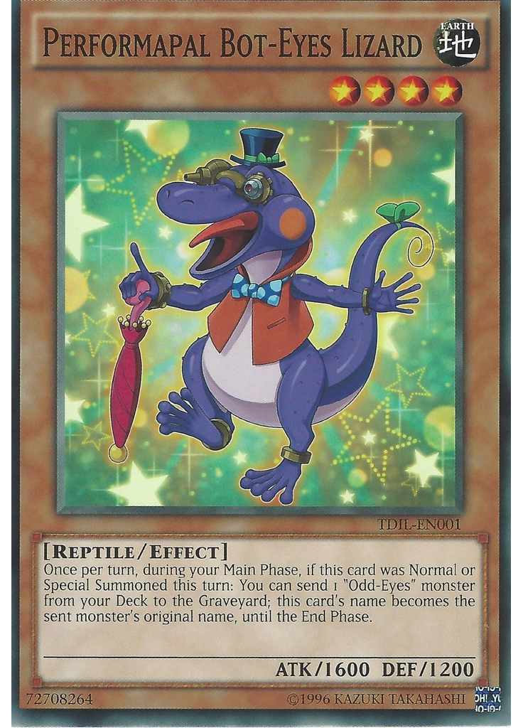 Performapal Bot-Eyes Lizard (Common Unlimited)