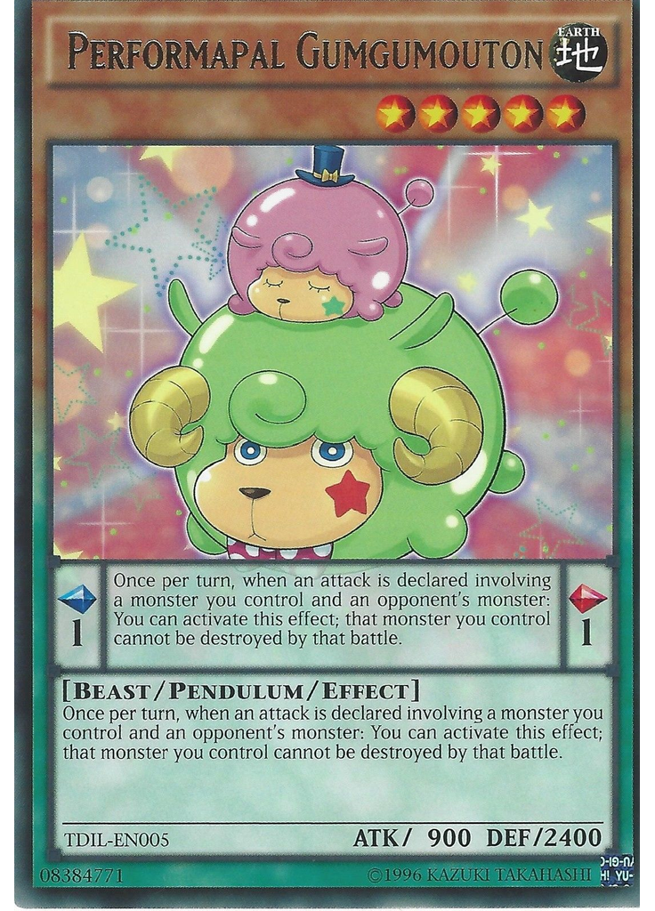 Performapal Gumgumouton (Rare Unlimited)