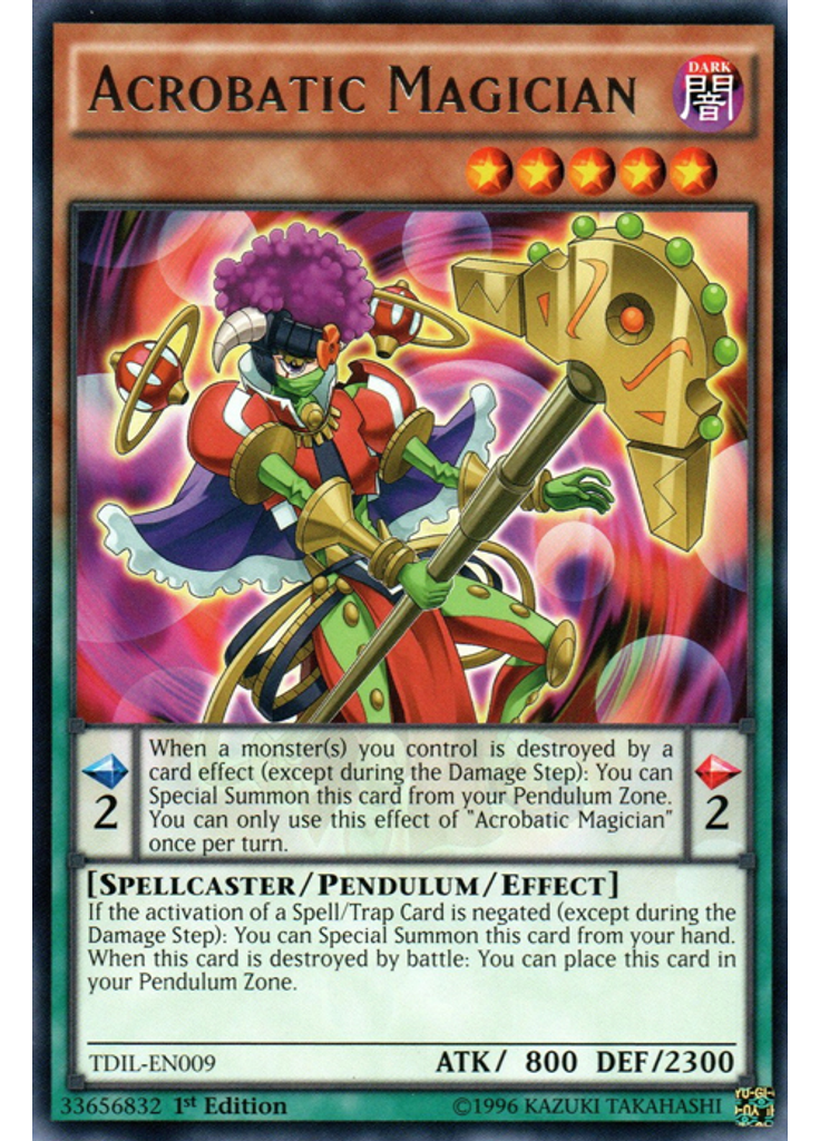 Acrobatic Magician