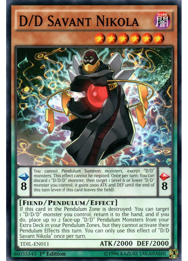 D/D Savant Nikola