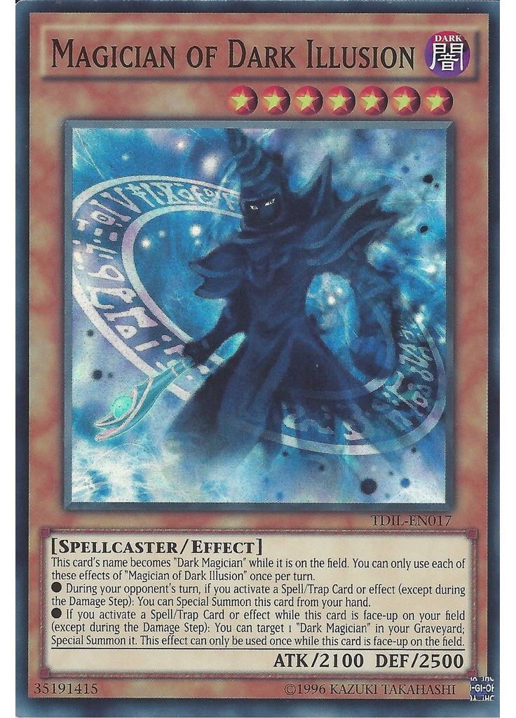 Magician of Dark Illusion (Super Rare Unlimited)