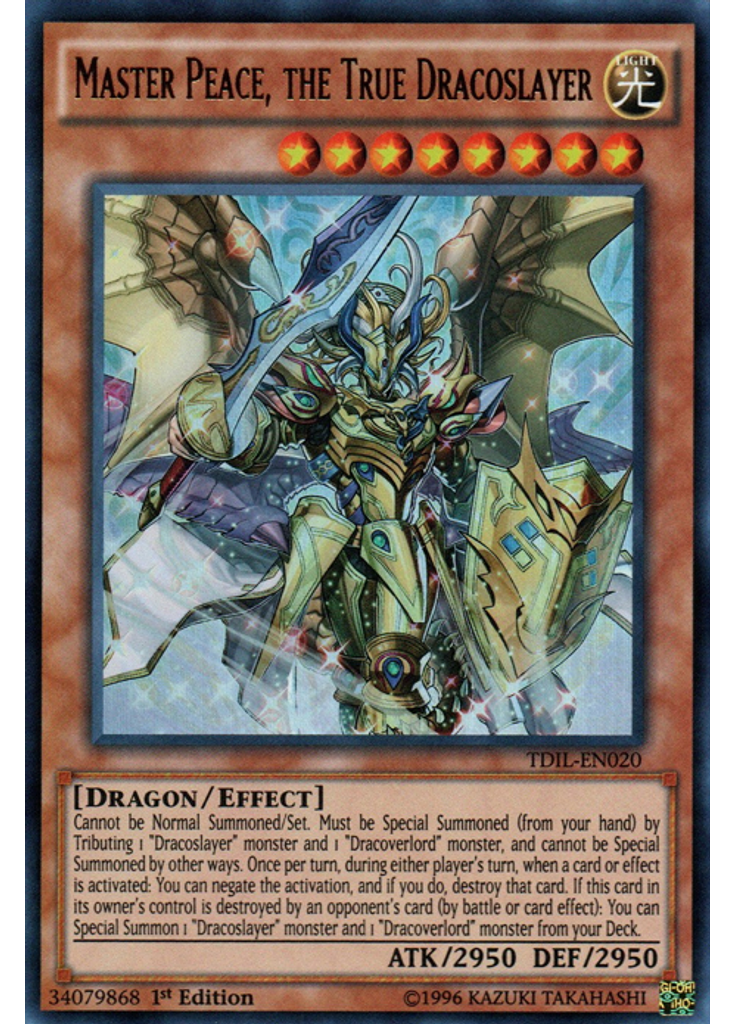 Master Peace, the True Dracoslayer