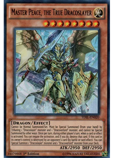 Master Peace, the True Dracoslayer