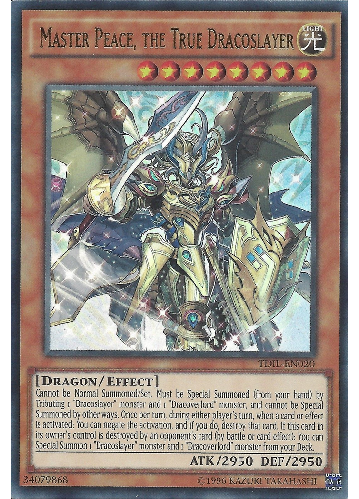 Master Peace, the True Dracoslayer (Ultra Rare Unlimited)