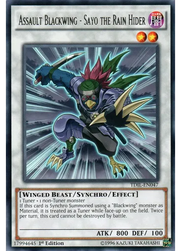 Assault Blackwing - Sayo the Rain Hider