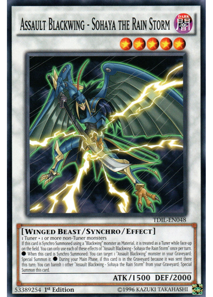 Assault Blackwing - Sohaya the Rain Storm