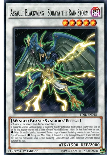 Assault Blackwing - Sohaya the Rain Storm