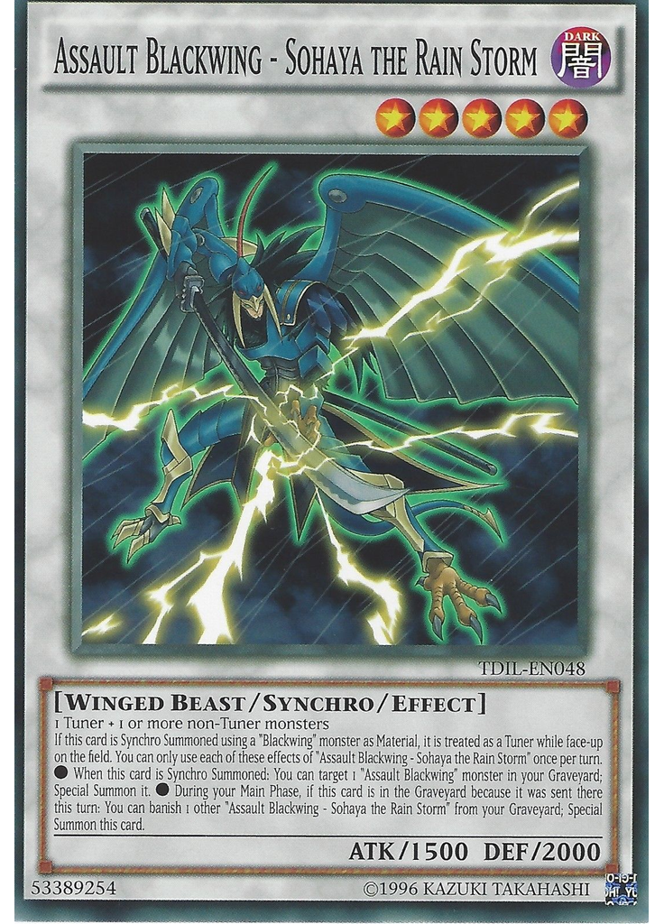 Assault Blackwing - Sohaya the Rain Storm (Common Unlimited)
