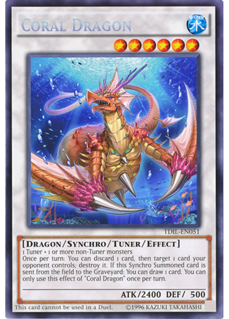 Coral Dragon (Secret Rare Unlimited Ct)