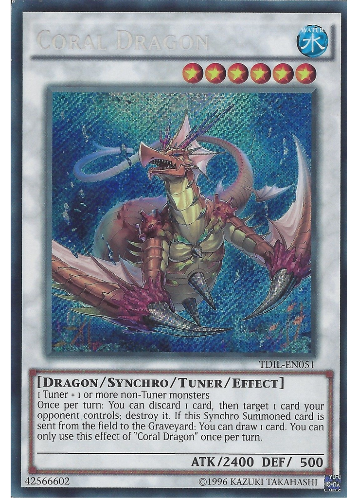 Coral Dragon (Secret Rare Unlimited)