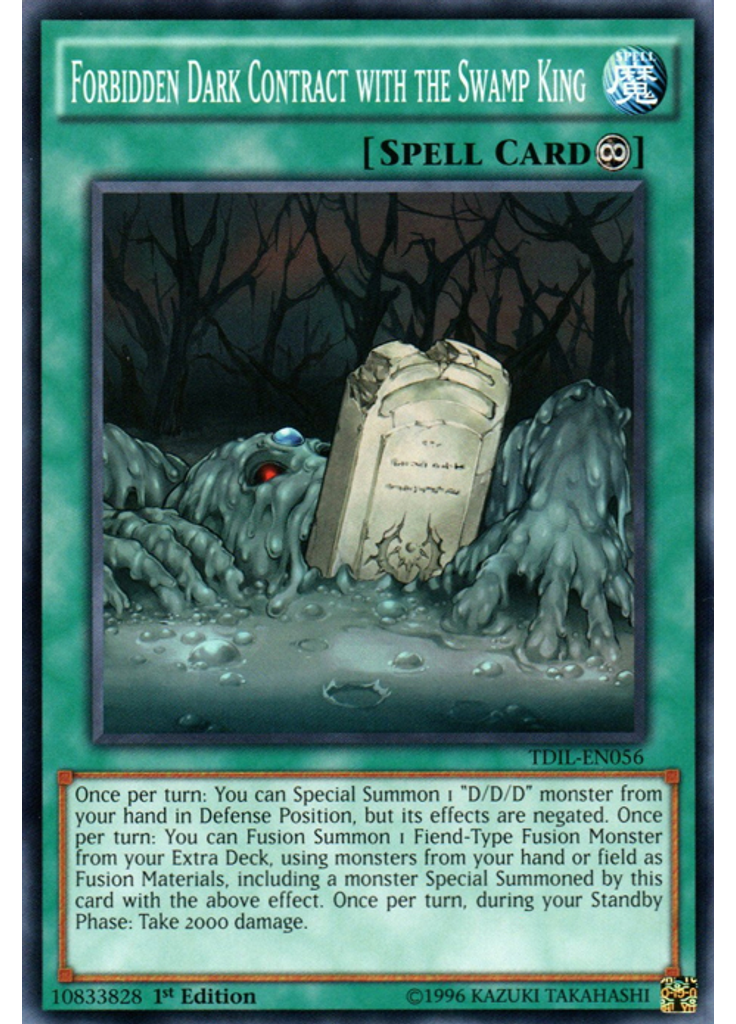 Forbidden Dark Contract with the Swamp King