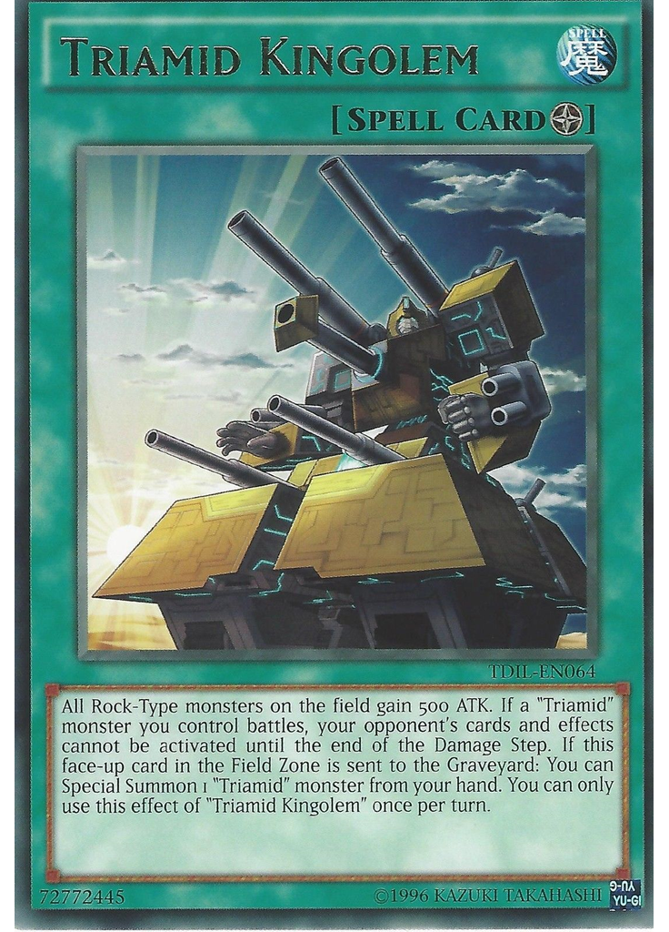 Triamid Kingolem (Rare Unlimited)