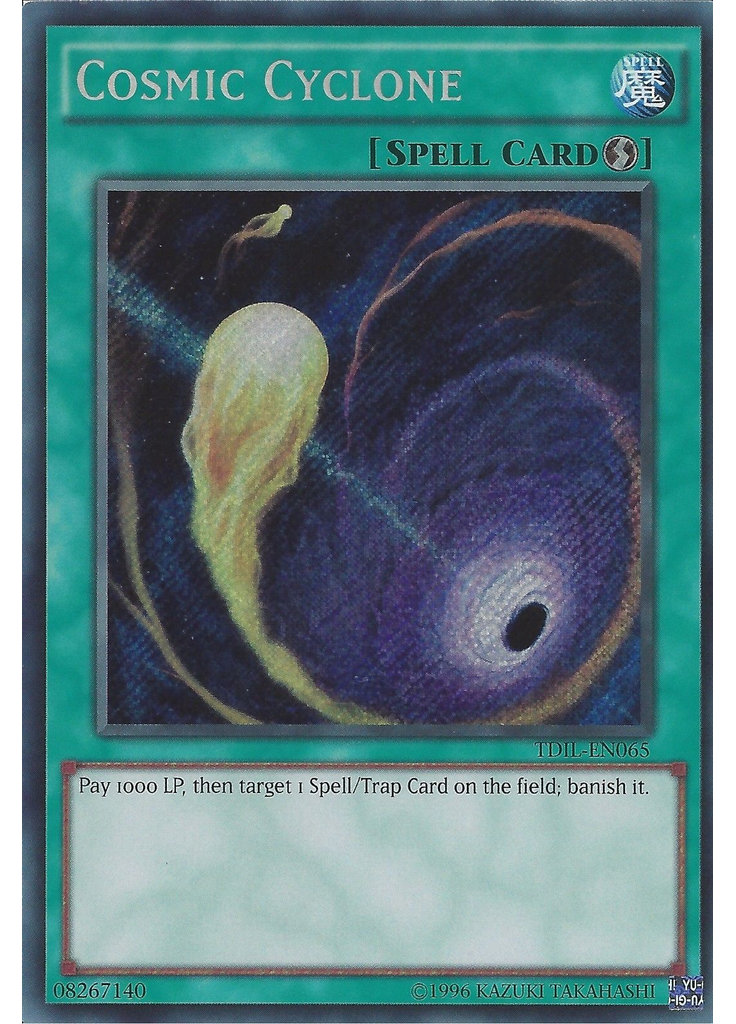 Cosmic Cyclone (Secret Rare Unlimited)