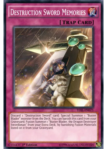 Destruction Sword Memories — The Dark Illusion