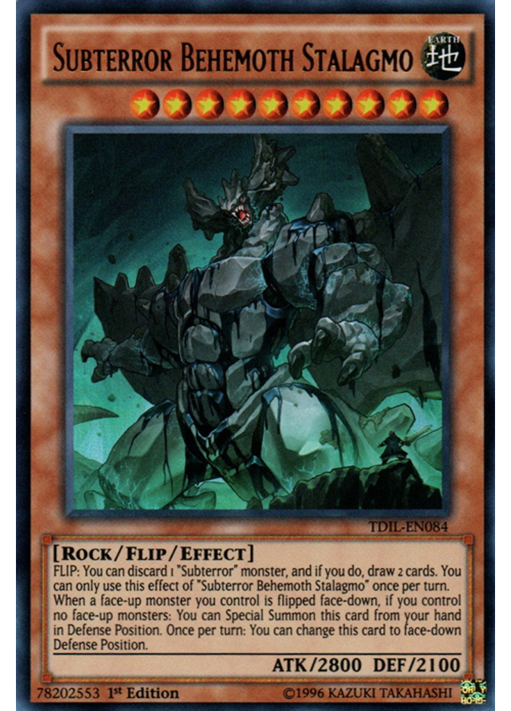 Subterror Behemoth Stalagmo