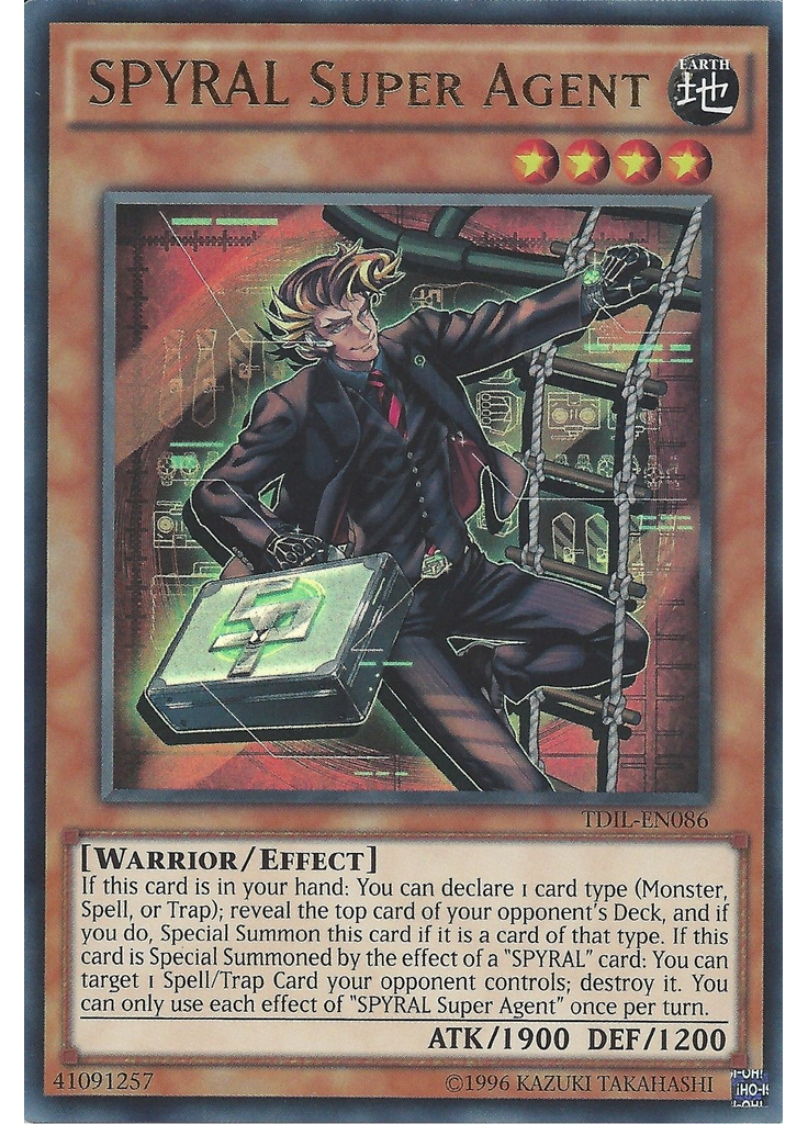 SPYRAL Super Agent (Ultra Rare Unlimited)