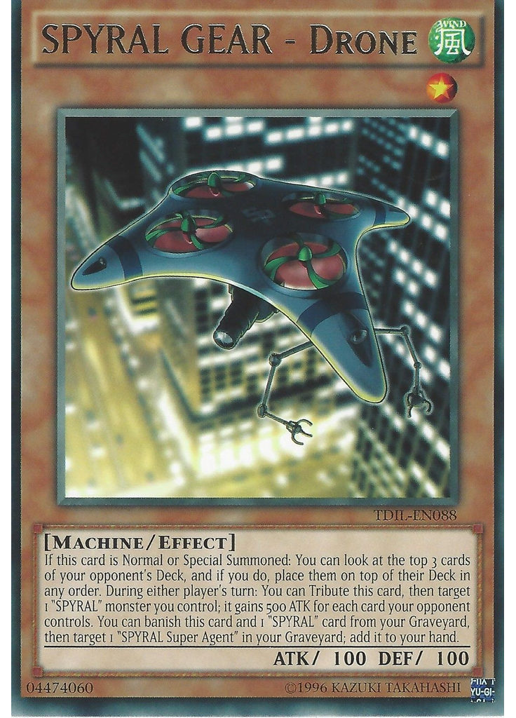 SPYRAL GEAR - Drone (Rare Unlimited)