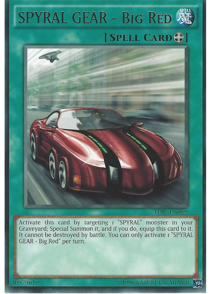 SPYRAL GEAR - Big Red (Rare Unlimited)