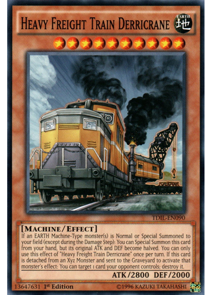 Heavy Freight Train Derricrane