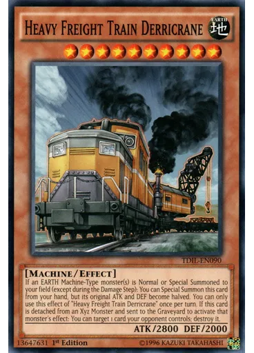 Heavy Freight Train Derricrane
