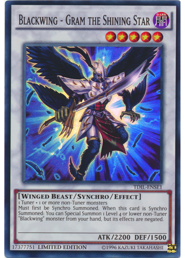 Blackwing - Gram the Shining Star