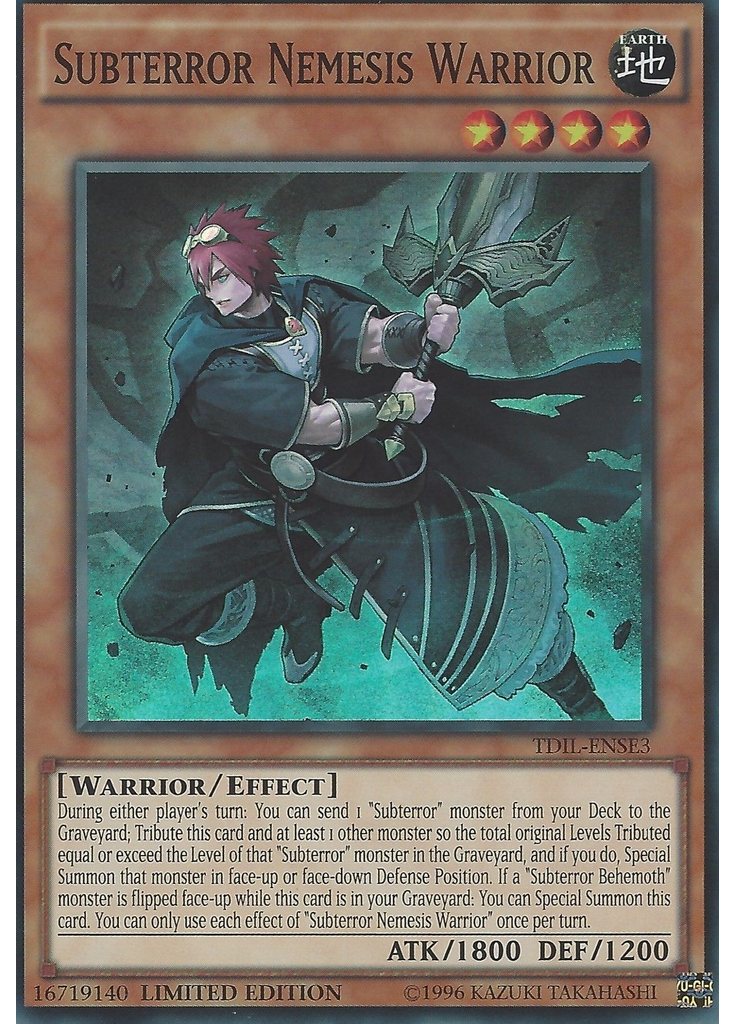 Subterror Nemesis Warrior