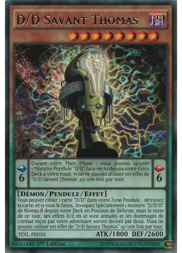D/D Savant Thomas