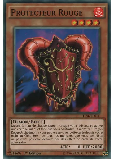 Protecteur Rouge