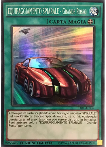 EQUIPAGGIAMENTO SPIARALE - Grande Rosso — L'Illusione Oscura Edizione Speciale