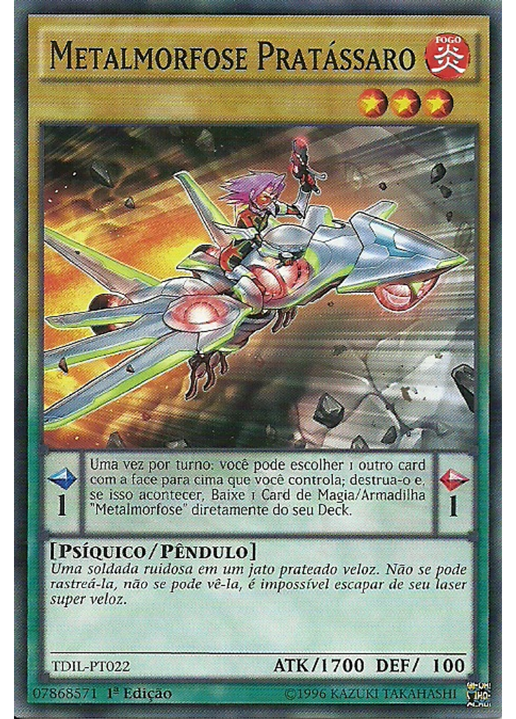 Metalmorfose Pratássaro