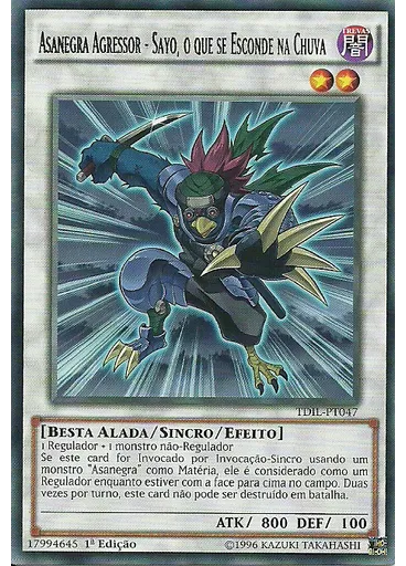 Asanegra Agressor - Sayo, o que se Esconde na Chuva