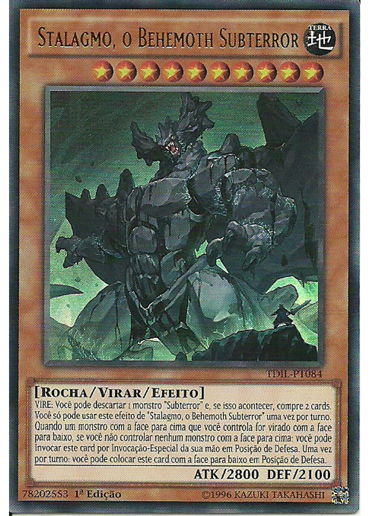 Stalagmo, o Behemoth Subterror