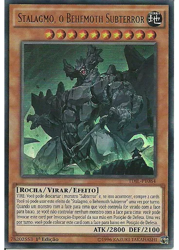 Stalagmo, o Behemoth Subterror — A Ilusão Negra