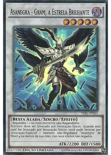 Asanegra - Gram, a Estrela Brilhante — A Ilusão Negra Edição Especial
