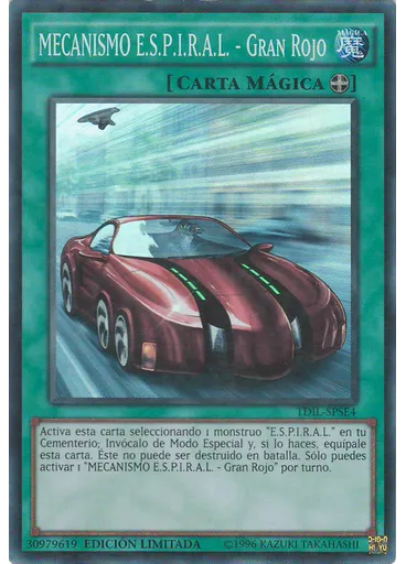 MECANISMO E.S.P.I.R.A.L. - Gran Rojo — La Ilusión Oscura Edición Especial