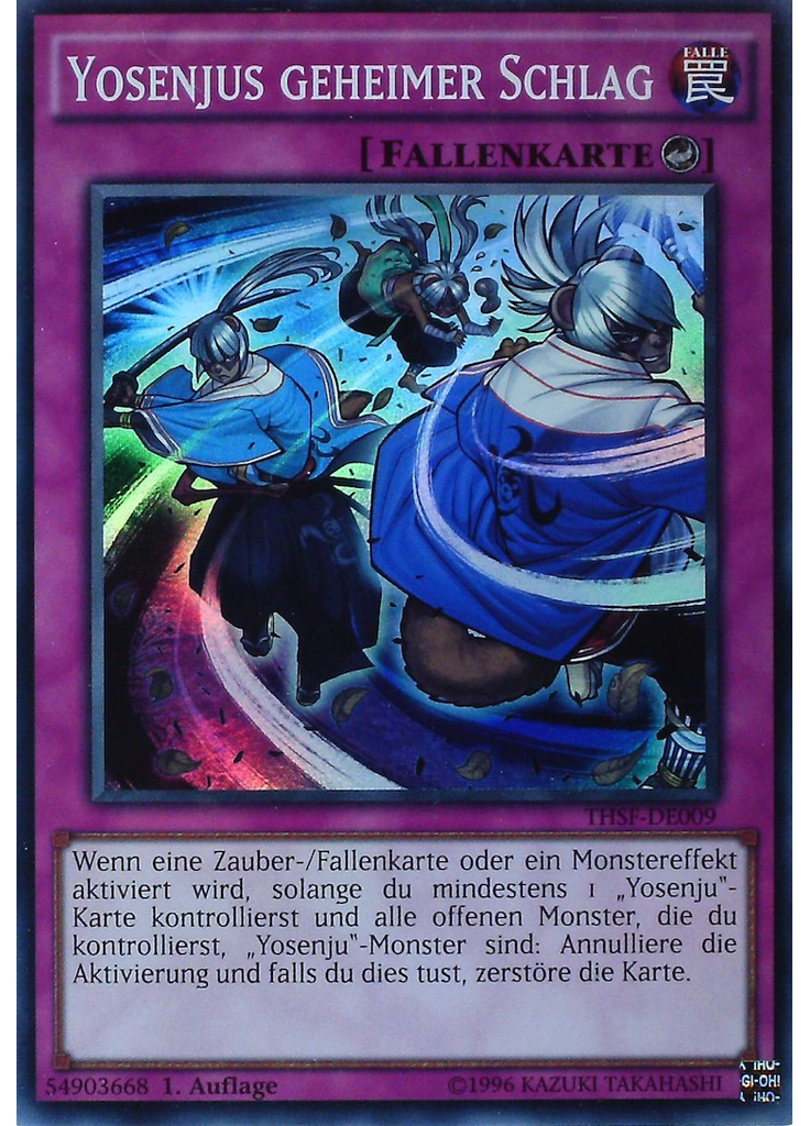 Yosenjus geheimer Schlag