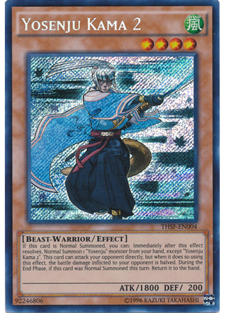 Yosenju Kama 2 (Secret Rare Unlimited)
