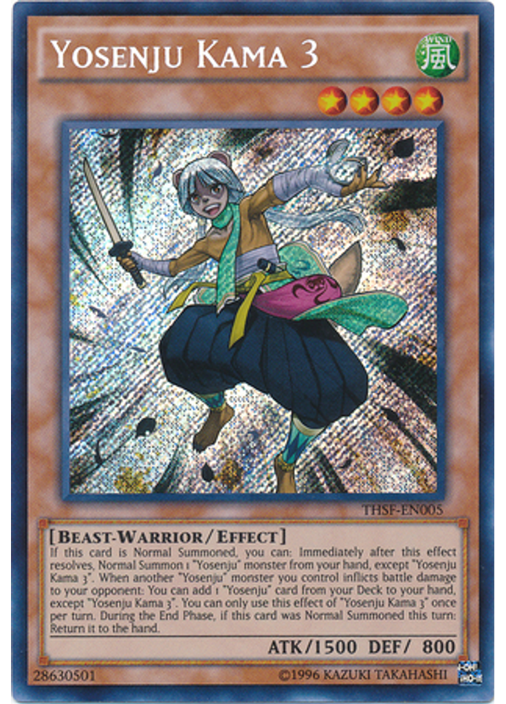 Yosenju Kama 3 (Secret Rare Unlimited)