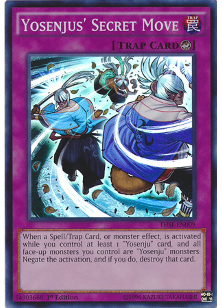 Yosenjus' Secret Move