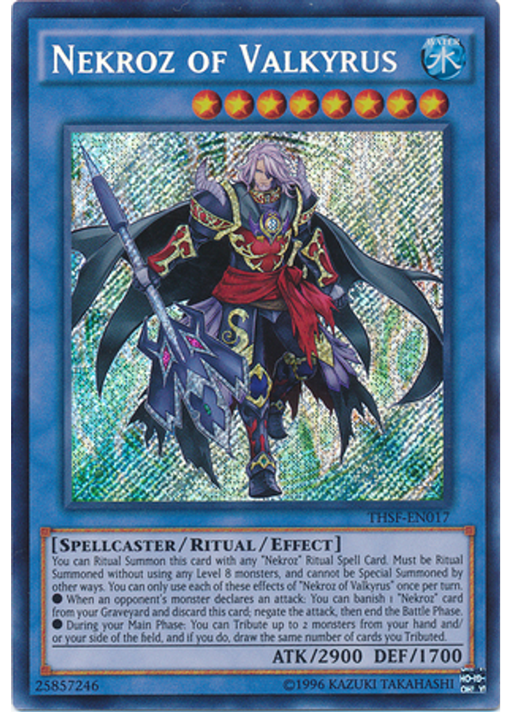 Nekroz of Valkyrus (Secret Rare Unlimited)