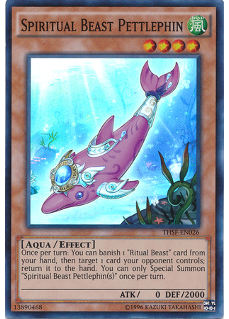 Spiritual Beast Pettlephin (Super Rare Unlimited)