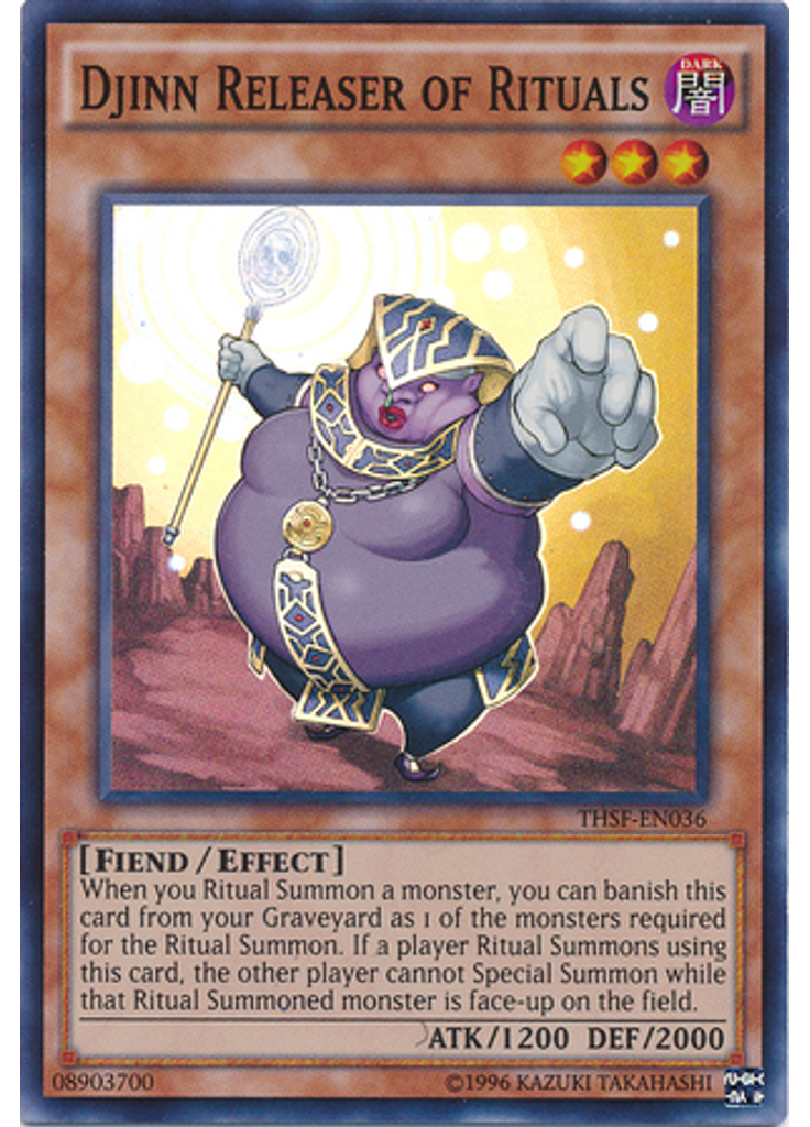 Djinn Releaser of Rituals (Super Rare Unlimited)