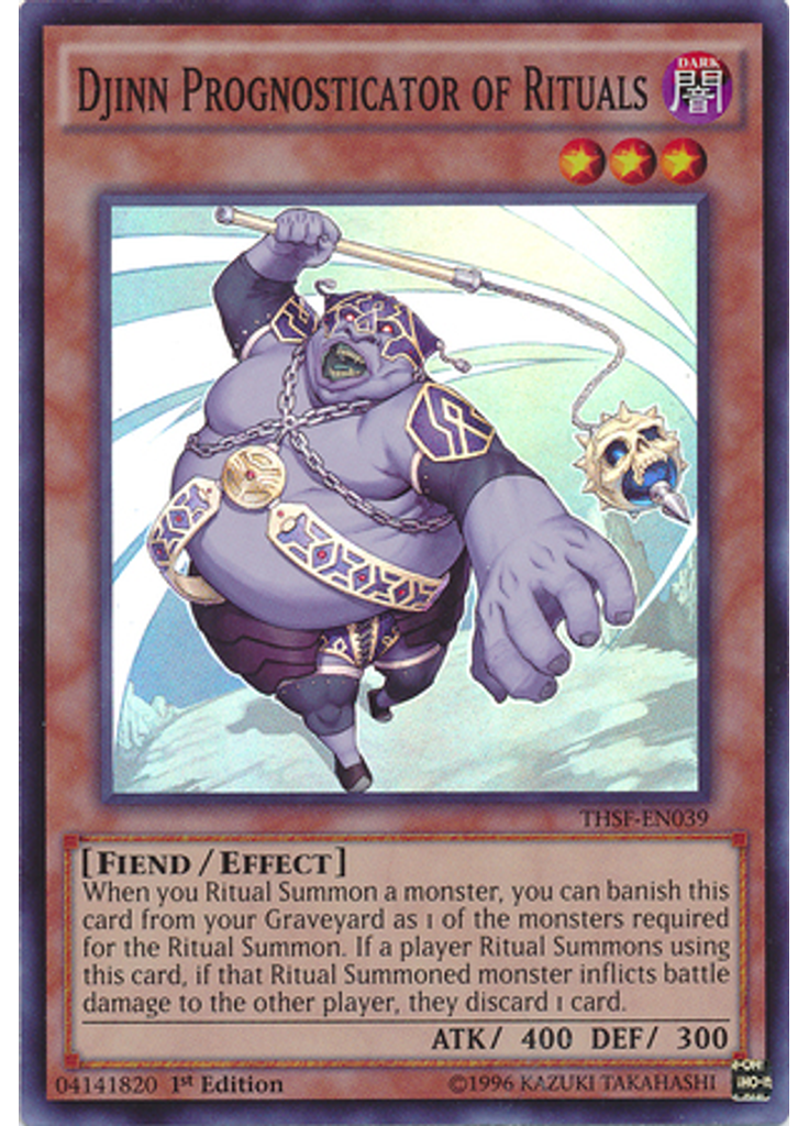 Djinn Prognosticator of Rituals